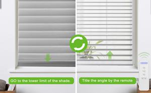 سعر جيد مقاوم للماء المحرك التحكم عن بعد الظل Shangri-La للمنزل الذكي ظلال شفافة - Product Image 5