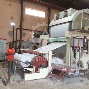 Macchina per Carta Igienica in Polpa di Legno 5 T/G, Formato Compatto per Produzione di Rotoli Madri - Product Image 2