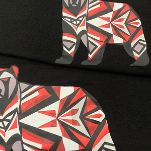 Camiseta holgada de verano para mujer 95% algodón peinado 5% Spandex alto elástico manga completa cuello personalizado etiqueta negro Regular Fit Tee - Product Image 6