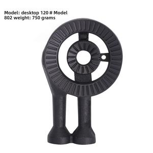 Quemador integrado portátil de <span class=keywords><strong>gas</strong></span> GLP comercial de hierro fundido con patas altas, accesorio para estufa de <span class=keywords><strong>encimera</strong></span> engrosada con quemador empotrado - Product Image 4