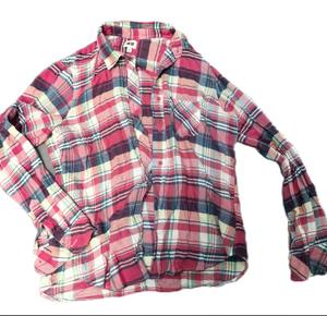 Baju katun musim panas wanita bekas W004-2 kemeja lengan panjang pendek kemeja Fashion dalam kondisi baik Bales jumlah besar harga murah - Product Image 5