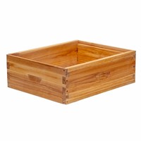 Ruche Nuc 5 Cadres 100% Cire d'Abeille, Boîte de Reproduction Imprégnée de Cire