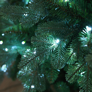 Large Five-Fork PE & PVC Mixed Automatic Christmas <b>Tree</b> with <b>LED</b> <b>Lights</b>, Ideal for Living Room, Bedroom, Hotel & Mall Decoration - Product Image 6