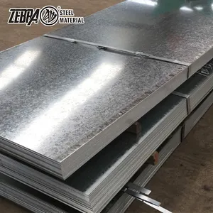 Fabbrica Q235B piastra in acciaio zincato a caldo 1.2mm di spessore prezzo per pezzo di lamiera di acciaio zincato