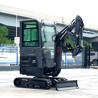 Mesin Excavator Mini XT20 Multifungsi Hidrolik dengan Aksesoris Auger Ripper Opsional untuk Pekerjaan Penggalian Pertanian