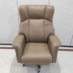 เก้าอี้บอสไฟฟ้าหนังแท้เก้าอี้สำนักงานแบบหมุนได้ทันสมัย - Product Image 1
