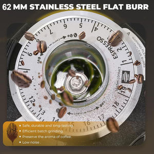 Moulin à café automatique premium <span class=keywords><strong>le</strong></span> <span class=keywords><strong>moins</strong></span> <span class=keywords><strong>cher</strong></span> de 2025, moulin à café turc à meules plates de 62 mm, moulin à café Starseeker pour la maison - Product Image 3