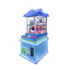 China Wholesale Luxury Arcade Crane Grip Mini <b>Electronic</b> Coin-Operated <b>Game</b> Console Candy Crane Grab and Plush Doll Toy - Product Image 1