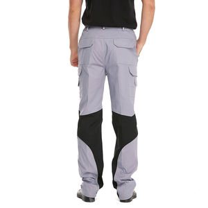 Heren Cargo Werkbroek Patchwork Tweekleurige Lichtgewicht Outdoor Werk Wandelbroek Met Meerdere Zakken - Product Image 2