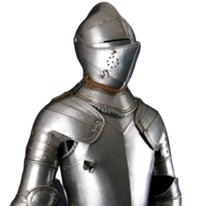 Armadura de cuerpo completo de guerrero de batalla, traje de armadura de caballero Medieval de acero de calibre 18, traje cruzado Medieval de armadura - Product Image 1