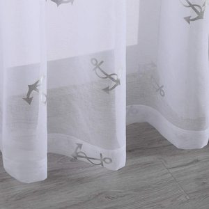 Tissu pour rideau transparent motif moderne <span class=keywords><strong>au</strong></span> <span class=keywords><strong>mètre</strong></span> pour rideaux de fenêtre en rouleaux en gros - Product Image 4
