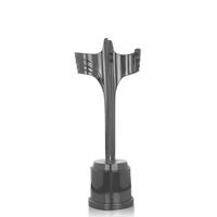 Trophée Souvenir d'Entreprise en Métal Doré Moulé Moderne pour Partenaires Commerciaux - Cadeaux d'Entreprise en Gros