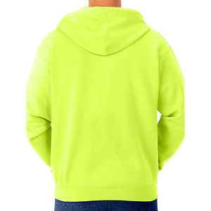 Sweat-shirts à capuche en molleton épais écologiques couleur vert floral, avec poche, anti-boulochage, séchage rapide, 100% coton, doux, style vintage - Product Image 2