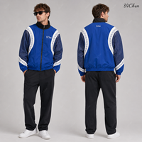 Veste de baseball pour homme de haute qualité, broderie, streetwear, personnalisable