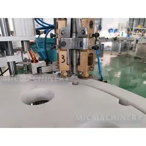 주사 가능한 제조 공장 앰플 구강 액체 생산 라인 바이알 캡핑 충전 기계