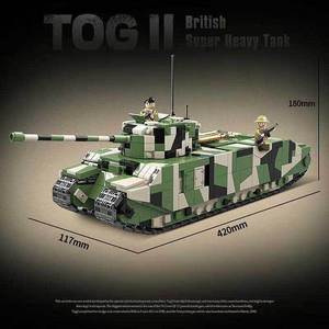 Modello di Veicolo Blindato Pesante Earth Dog TOG II da 100241 Pezzi - Giocattolo di Assemblaggio in Plastica ABS per Ragazzi, Disponibile per Drop-Shipping - Product Image 3
