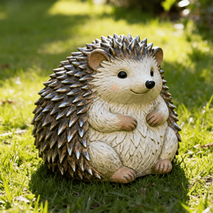 Açık Hava Çevre Dostu Reçine Simülasyon Kirpi Heykeli El Yapımı Sevimli Hayvan Heykeli Bahçe Dekorasyonu - Product Image 1