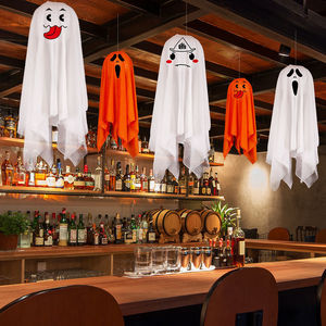 DAMAI Halloween Ghost and Luminous Pumpkin Lantern for Halloween Decorations in Shopping Malls Schools Kindergartens - Product Image 3