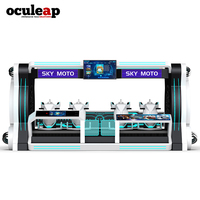 Máquina de Juegos VR 2027, Nueva Silla 5DMotion de 4 Asientos, Simulador de Vuelo, Cine Volador 3D, Realidad Virtual, Simulador de Montaña Rusa 9D