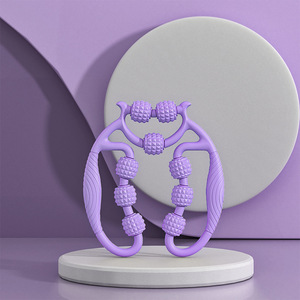 Colore personalizzato ABS mano coscia Master EVA Foam Roller PP Yoga Stick gambe sottili rilassamento <span class=keywords><strong>muscolare</strong></span> gamba <span class=keywords><strong>massaggio</strong></span> di bellezza Set - Product Image 5