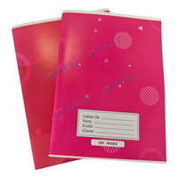 Couverture personnalisée Cahier Scolair Africain 100 Pages French Line A4 Notebook 200 Page School Books Exercise 300 Pages