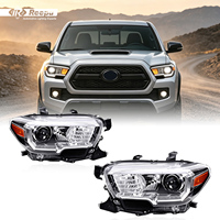 Systèmes d'éclairage automobile de haute qualité, phares LED pour Toyota Tocoma 2016-2019, semi-noirs, OE 81150-04260 81110-04260
