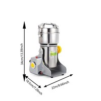 Moulin à épices électrique Boou Swing Mini pour aliments secs, poudre, céréales, noix, farine, blé, poivre, pour la maison