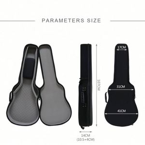 Customized EVA Hard <b>Case</b> for Acoustic Bass Classical Guitar and <b>Ukulele</b> Durable Portable Musical Instrument Storage Bag - Product Image 4