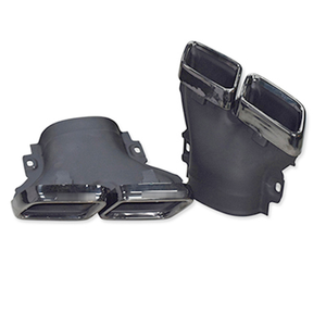 Puntas de escape cuádruples de acero inoxidable 304 para Mercedes Clase E W213, actualización estilo E63 AMG, tubo de escape para E200 E300 - Product Image 1