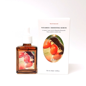 Esencia coreana con vitamina C para lifting facial, iluminadora, 63% hidratante, blanqueadora. - Product Image 3
