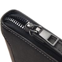 Heren Lange Portemonnee Diy Rits Clutch Tas Matte Textuur Multi Functionele Verandering Kaart Tas Mobiele Telefoon Tas