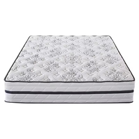 Matelas de lit d'hôtel à ressorts ensachés dans une boîte Design hôtel de luxe naturel Euro Top personnalisé fourniture d'usine King Queen taille complète