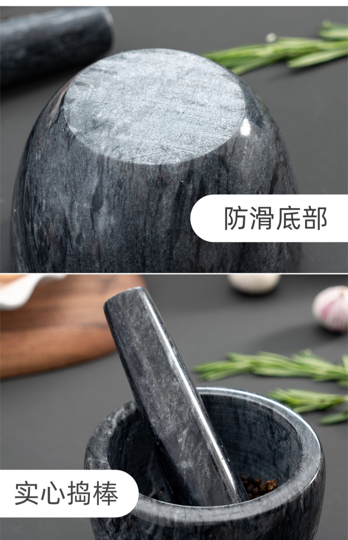 wholesale stone mortar and pestle set