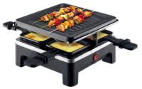1500W Indoor Raclette Tisch grill Antihaft-Grill für bis zu 8 Personen für Partys und Familien spaß, inklusive 8 Wärme schalen