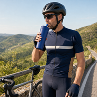 Gobelet isotherme en acier inoxydable de 500 ml avec couvercle à paille MS039, tasse de voyage à double paroi isolée pour café glacé et boissons froides