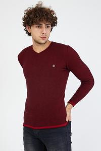 เสื้อสเวตเตอร์แขนยาว,เสื้อกันหนาวสีดำสำหรับผู้ชาย - Product Image 3