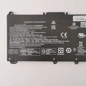 Batterie d'ordinateur <span class=keywords><strong>portable</strong></span> Hw03XL pour HP Pavilion 15-Eg, 15-Eh, 17-Cn, 17-Cp, 17s-Cu, Hw03XL, 11.34V 3440mAh/41.04mAh - Product Image 4