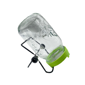 Kit per Germogli in <span class=keywords><strong>Plastica</strong></span> con Manico, Nuovo Design, Coperchi per Barattoli Mason a Bocca Larga per Coltivare Germogli <span class=keywords><strong>di</strong></span> Fagioli e Broccoli - Product Image 1