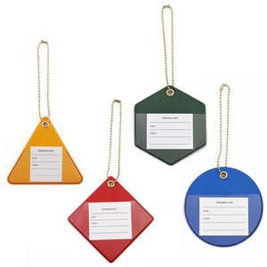 YY PU Leather Luggage <b>Tag</b> Suitcase Address Label <b>Tag</b> Travel Luggage <b>Tag</b> Luggage Labels with Name <b>ID</b> Card Travel Accessories - Product Image 1