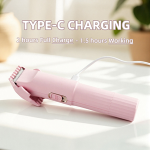 Épilateur corporel électrique rechargeable pour femme à double tête, lame flottante incurvée, rasage précis sans bourrons R Fillet - Product Image 4