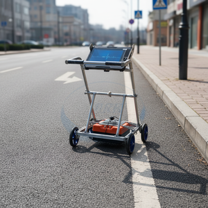 Detector <span class=keywords><strong>de</strong></span> Posicionamiento <span class=keywords><strong>de</strong></span> Tuberías Subterráneas No Metálicas con Radar <span class=keywords><strong>de</strong></span> Penetración Terrestre (GPR) para Pavimento, Precio <span class=keywords><strong>de</strong></span> Fábrica - Product Image 1