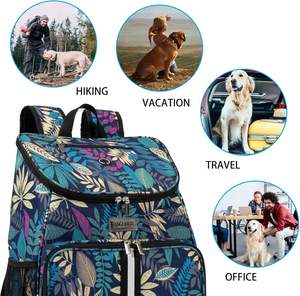 Free Sample High Quality Foldable Breathable Waterproof Outdoor Large Capacity Double Shoulder Cat <b>Dog</b> Bag Pet <b>Carrier</b> <b>Backpack</b> - Product Image 3