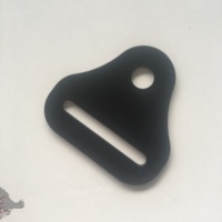 Ceinture de sécurité de voiture à 3 points, plaque d'ancrage métallique, sangle de fixation, partie fixe de la ceinture de sécurité