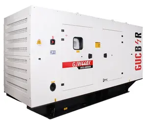 Gran oferta de 440 kVA, grupo electrógeno diésel con opciones, alternador, toldo silencioso, toldo supersilencioso, tipo contenedor, tipo remolque ATS