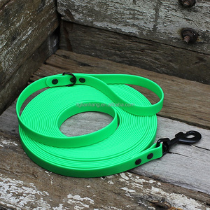 Trabajo de seguimiento de perros de PVC con textura de cuero de liberación rápida Líneas largas Señuelo Coursing Nailon elegante y entrenador de búsqueda de aromas de plástico - Product Image 5