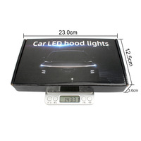 Luz Diurna LED DRL Modificada para Capó de Automóvil con Indicador, Tira Guía, Luz Ambiental para Parrilla Delantera, Barra de Luces