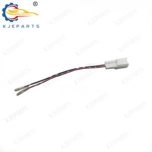 自動車用<span class=keywords><strong>2</strong></span>ピンアダプターカーオーディオホーン配線同軸ウーファースピーカーハーネステール端子付きPVC & PTFE絶縁トヨタ用 - Product Image 4