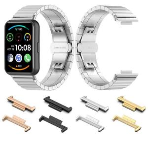 Connecteur de <span class=keywords><strong>bracelet</strong></span> Attachement de lien en métal pour <span class=keywords><strong>Huawei</strong></span> <span class=keywords><strong>Watch</strong></span> <span class=keywords><strong>Fit</strong></span> <span class=keywords><strong>2</strong></span> <span class=keywords><strong>Bracelet</strong></span> Accessoire <span class=keywords><strong>Bracelet</strong></span> de montre Connecteur Adaptateurs Remplacement 20mm - Product Image 6
