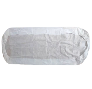 10 draps jetables non tissés pour <span class=keywords><strong>table</strong></span> de <span class=keywords><strong>massage</strong></span>, housses élastiques pour lit de spa, <span class=keywords><strong>protection</strong></span> respirante et imperméable en tissu pour tatouage - Product Image 6