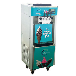 MILDRICH Commercial Floor Standing Three Flavors With Air Pump Stainless Steel Soft Serve <b>Ice</b> <b>Machine</b> for Sale/Maker MQL-688X Ic - Product Image 1